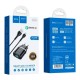 Зарядний пристрій HOCO C12Q Smart USB QC3.0 + cable Micro 18W Black (6931474716279)