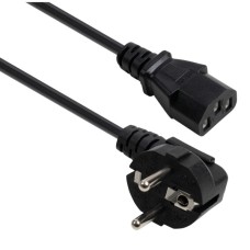 Кабель живлення C13 1.8m 1.5mm2 copper Vinga (VYPCC131815CU)