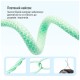 Дата кабель USB-C to Lightning 1.0m 27W green ColorWay (CW-CBPDCL061-G)
