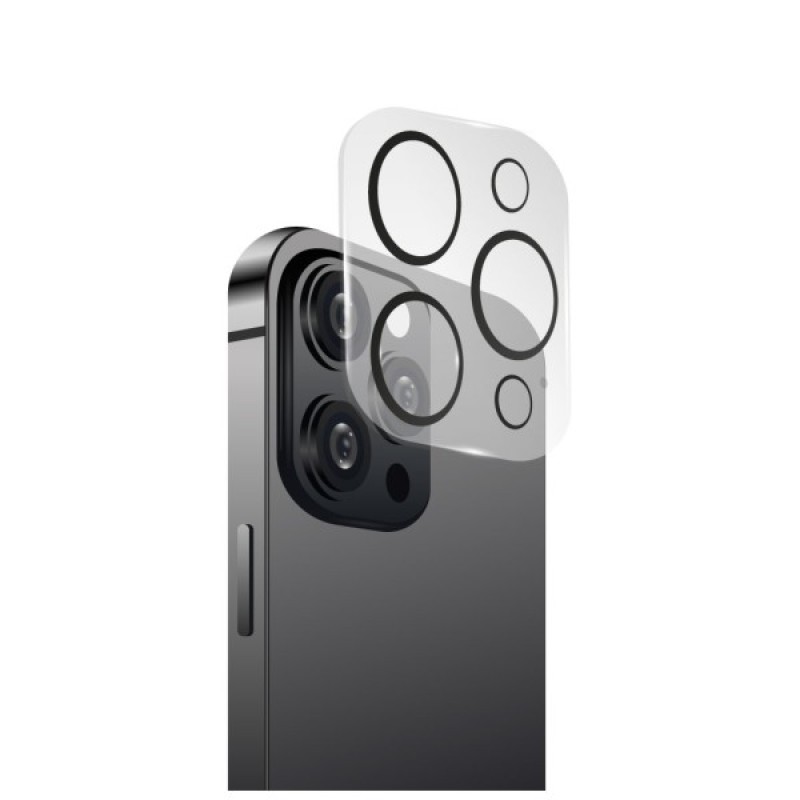Скло захисне Intaleo Camera Lens Apple iPhone 13 Pro / 13 Pro Max Black (1283126565311)