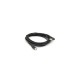 Кабель для принтера USB 2.0 AM/BM 3.0m 90° corner black Ritar (YT-AM/BM90°-3.0B)