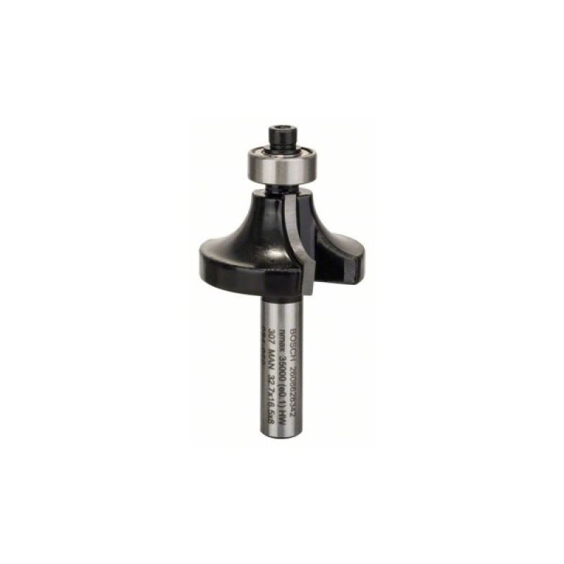 Фреза Bosch Professional карнизна, Std, S8, R10, L16.5 (2.608.628.342)