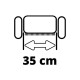 Аератор Einhell скарифікатор GE-SA 1435/1 1400Вт, 35см, ножи 16шт (3420690)