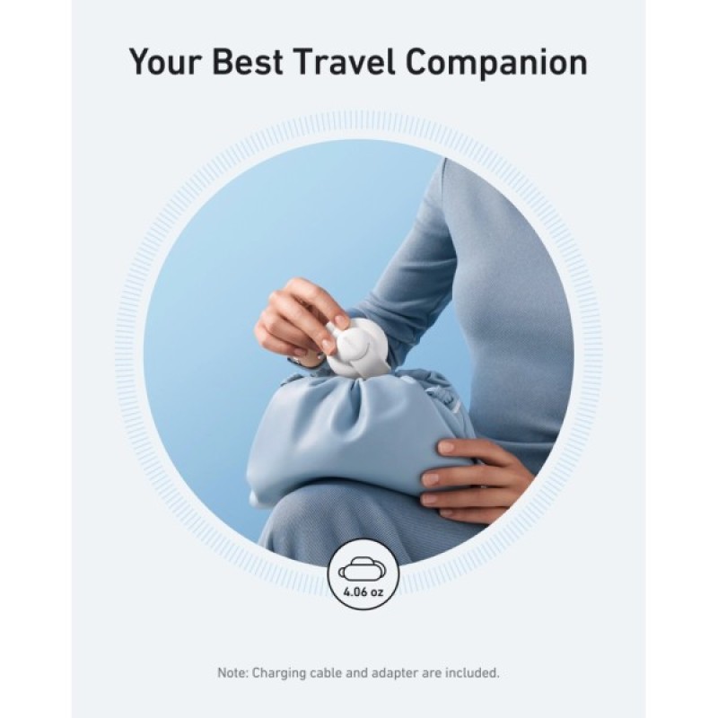 Зарядний пристрій Anker MagGo Wireless Charging Pad 15W 3-in-1 Foldable White (B25M8H21)