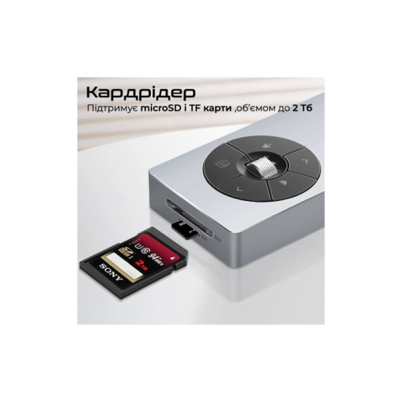 Концентратор Promate USB-C 14-in-1 Promate comandhub-pro (comandhub-pro)
