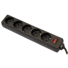 Мережевий фільтр живлення Defender ES 3m 5 роз. black (99485)