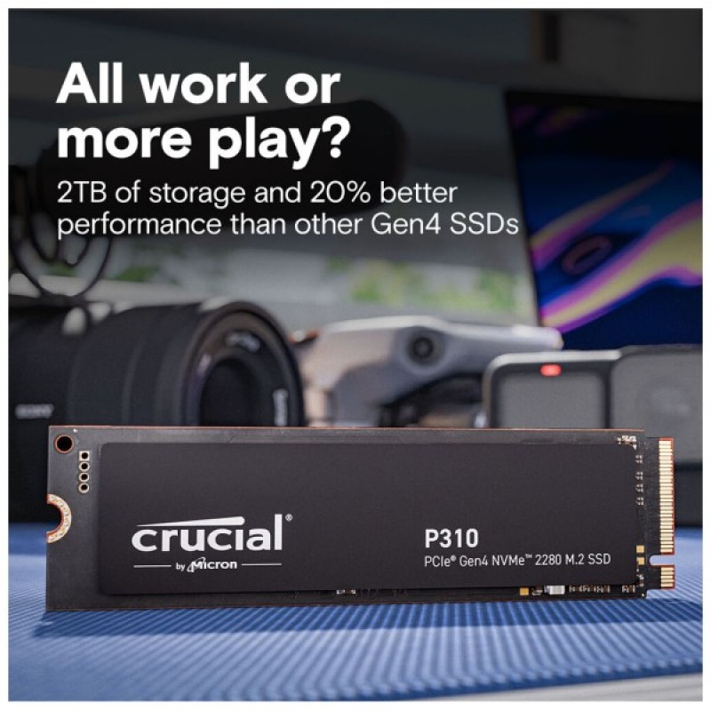Накопичувач SSD M.2 2280 1TB P310 Micron (CT1000P310SSD8)