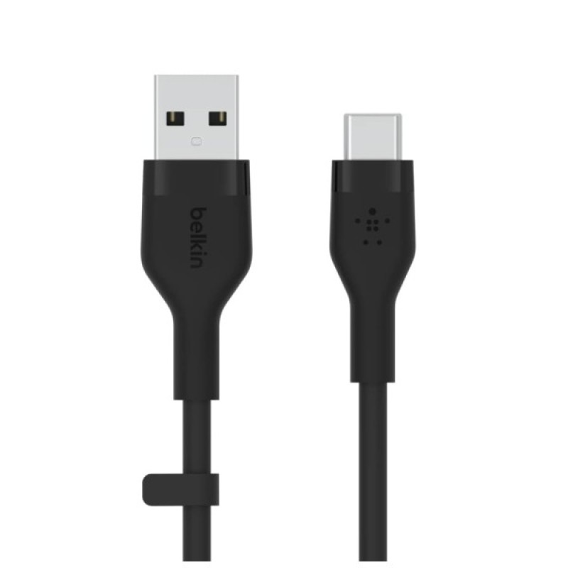 Дата кабель USB 2.0 AM to Type-C 3.0m 15W Black Belkin (CAB008BT3MBK)