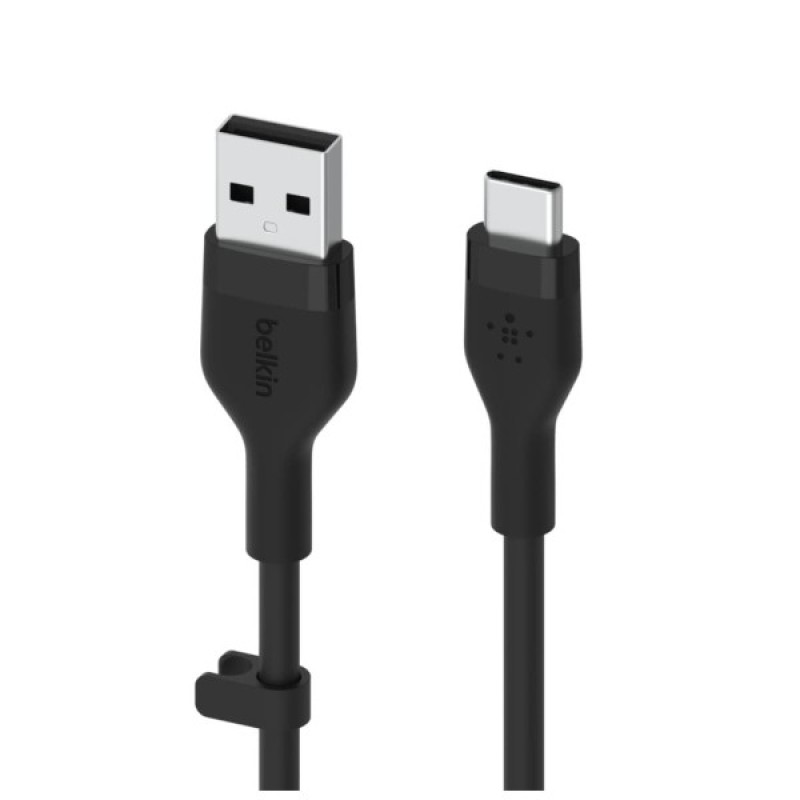 Дата кабель USB 2.0 AM to Type-C 3.0m 15W Black Belkin (CAB008BT3MBK)