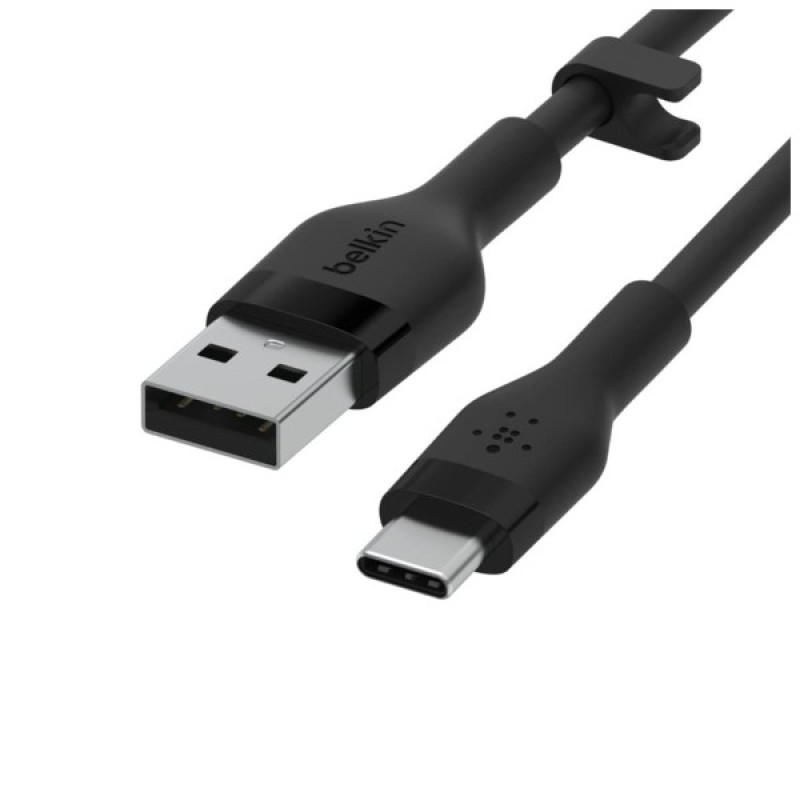 Дата кабель USB 2.0 AM to Type-C 3.0m 15W Black Belkin (CAB008BT3MBK)