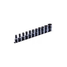 Набір головок Toptul 12-гранних на планці 1/2" 11од. 8-22мм (GAAQ1601U-12)