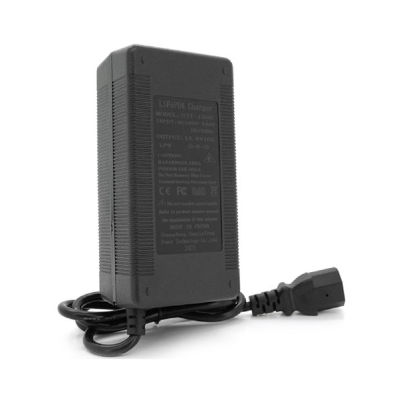 Мережевий зарядний пристрій для АКБ Voltronic LiFePO4 12V (14.6V), 4S,10A (YT-SJT-1468-C13)