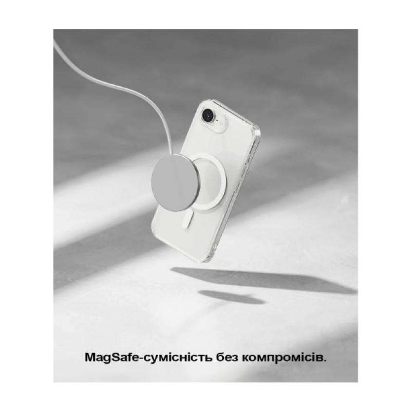 Чохол до мобільного телефона BeCover Space Case MagSafe Apple iPhone 16e Transparent (713884)
