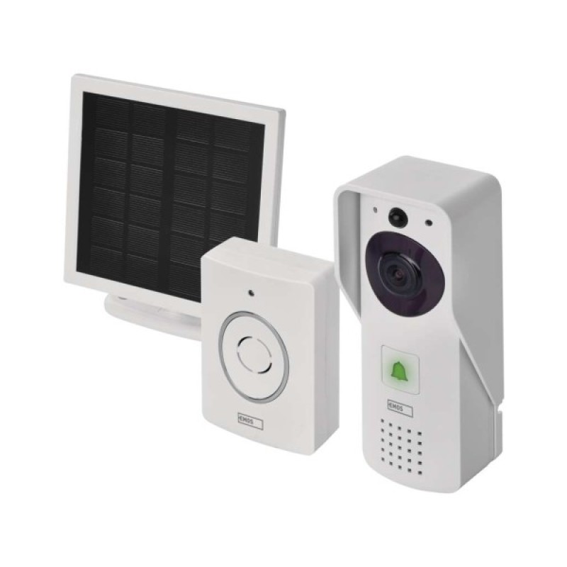 Відеодомофон video H4030GoSmar Wi-Fi solar panel EMOS (H4030)