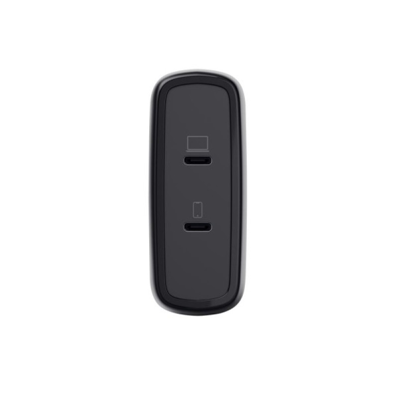 Зарядний пристрій Trust 2xUSB-C 100W GaN PD/PPS black (25527_TRUST)