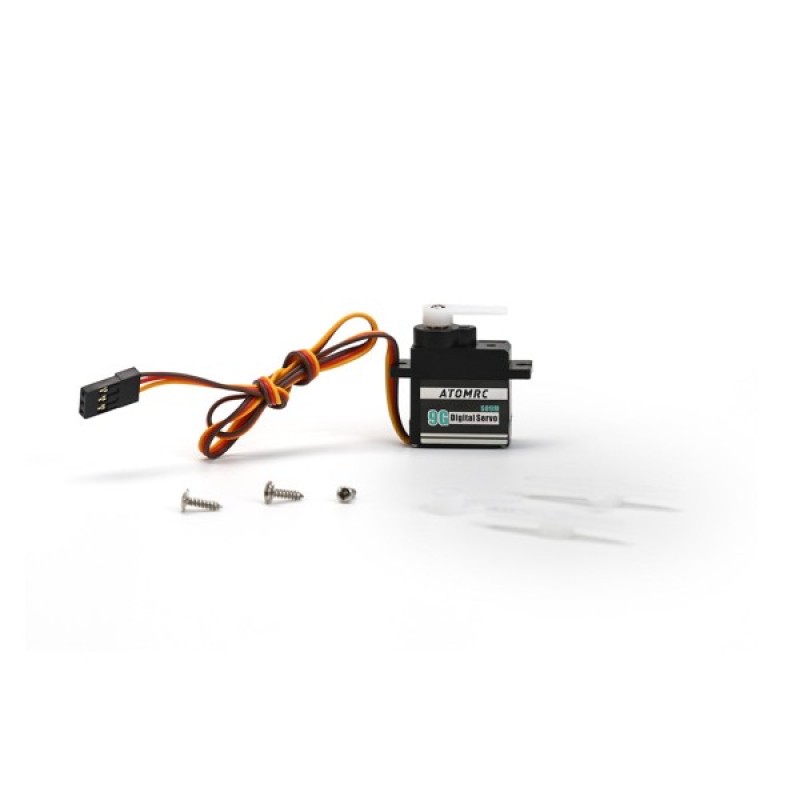 Сервопривід для дрона ATOMRC S09M Metal 9g Servo(320mm) (S09M)