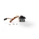 Сервопривід для дрона ATOMRC S09M Metal 9g Servo(320mm) (S09M)