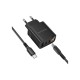 Зарядний пристрій BOROFONE BA98A Ilustre 2xUSB-C + 1xUSB-A PD30W digital display + cable USB-C to USB-C Black (6941991120534)