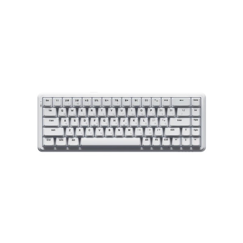 Клавіатура Ajazz AK680 MAX Magnetic Switch RGB USB White (AK680-WM-W-A)
