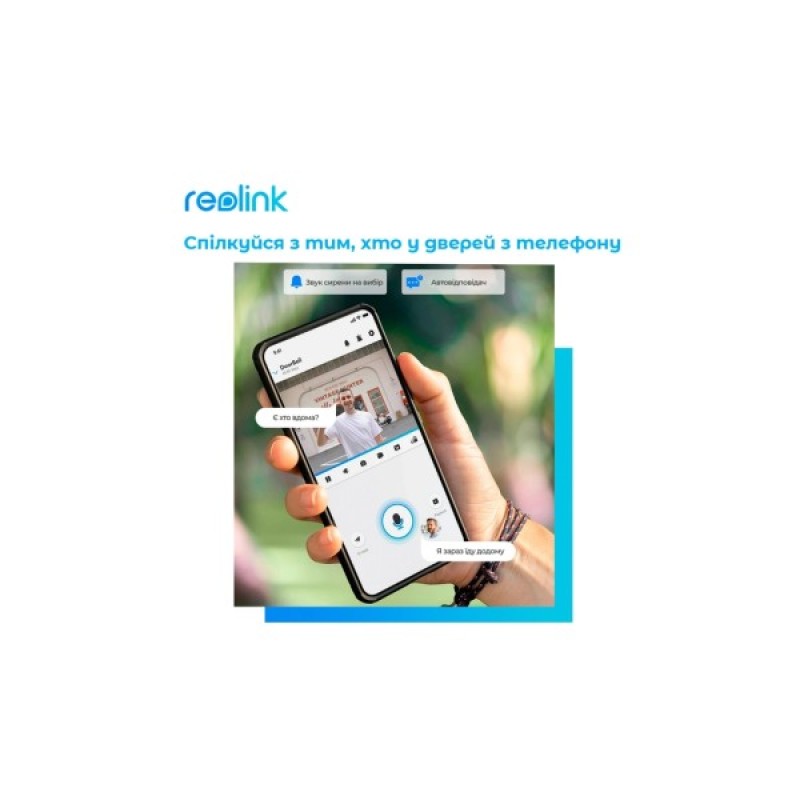 Дверний дзвінок Reolink Video Doorbell WiFi (D340W)