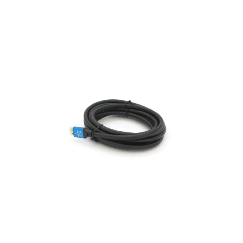 Кабель мультимедійний HDMI M to HDMI M 3.0m V2.0 4Kx2K black Merlion (YT-HDMI(M)/(M)4KV2.0-3.0m/19118)