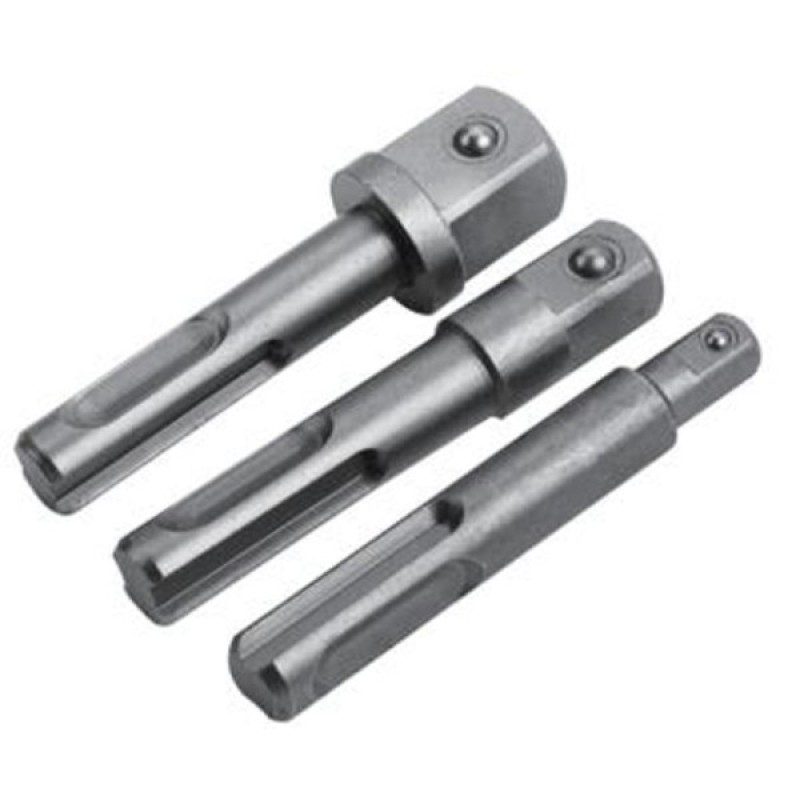 Набір інструментів Tolsen адапторів SDS PLUS 1/2"/3/8"/1/4" 3 шт (77865)