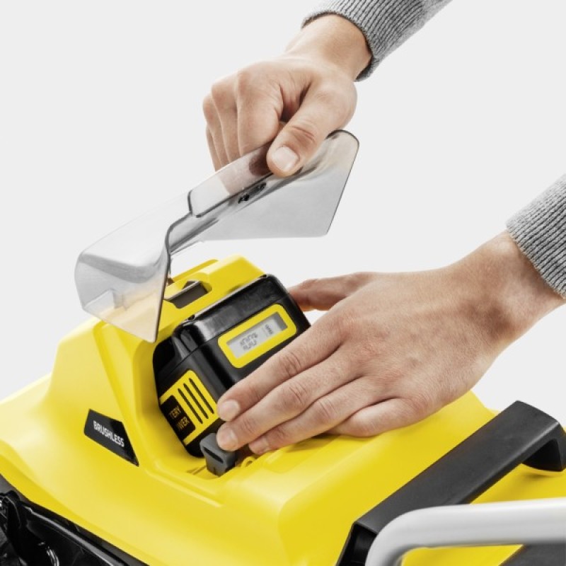 Газонокосарка Karcher LMO 2-18 Battery 18V, 32см, 1x5Ah, 25-60мм (1.445-401.0)