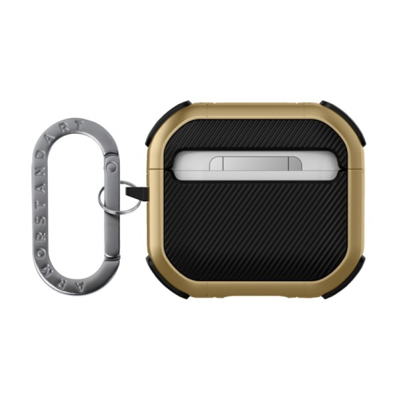 Чохол для навушників Armorstandart Panzer для Apple Airpods 4 Gold (ARM82555)