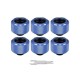 Фітинг для СРО ThermalTake Pacific C-Pro G1/4 PETG 16mm OD Fitting Kit - Blue (CL-W210-CU00BU-B)