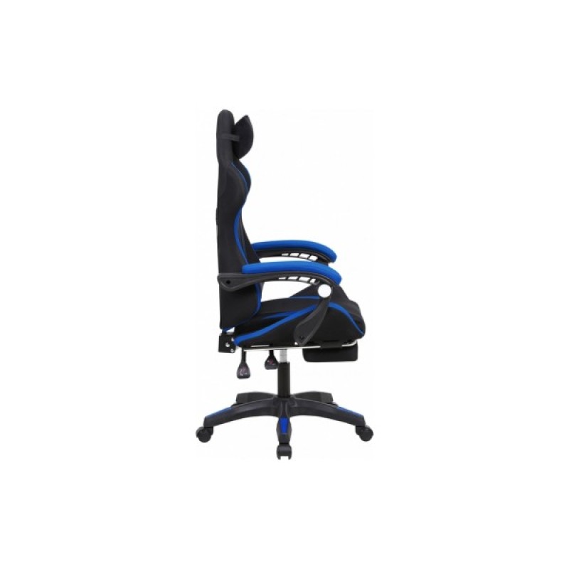 Крісло ігрове GT Racer X-2324 Black/Blue (X-2324 Fabric Black/Blue)