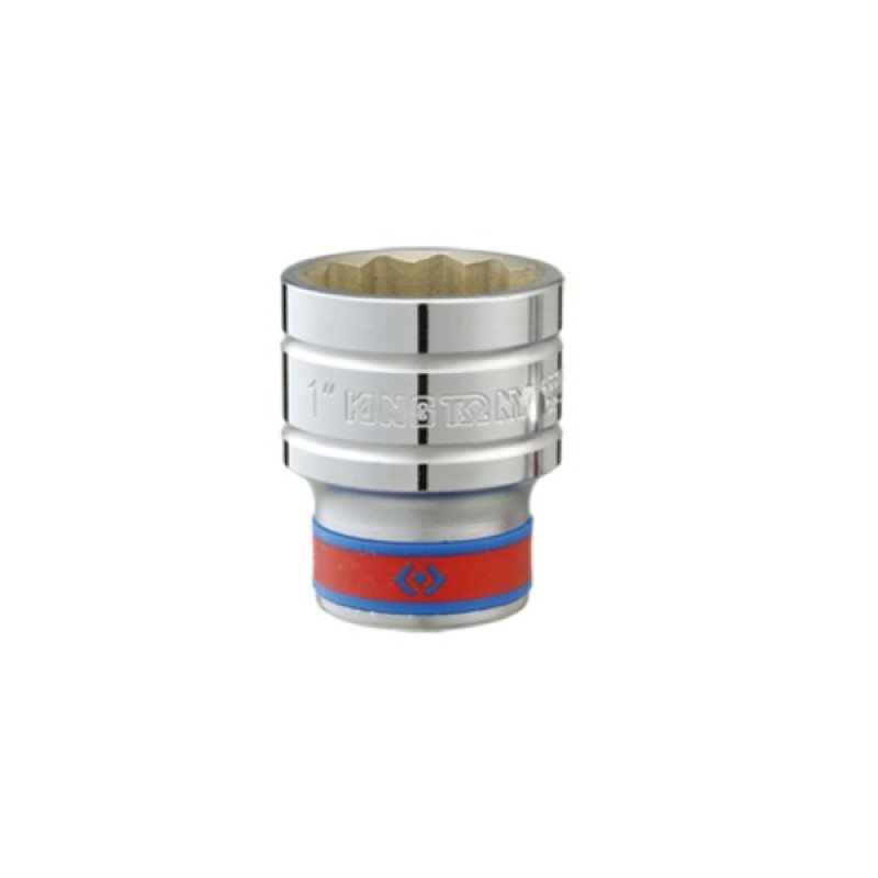 Головка торцева KING TONY 1/2" 11/6" 12-гранна дюймова (433022SR)