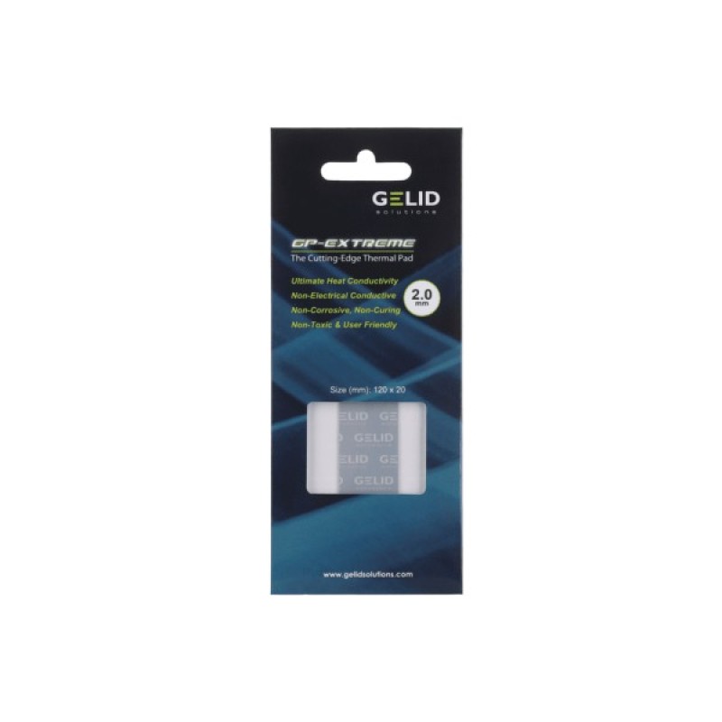 Термопрокладка Gelid Solutions GP-Extreme 120x20x2.0 mm (TP-GP05-D)