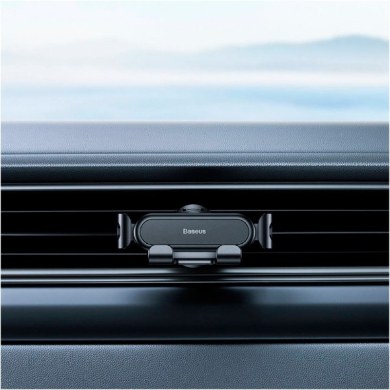 Універсальний автотримач Baseus Stable Gravitational Car Mount Lite (Air Outlet Version) (SUWX010001)