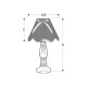 Настільна лампа Candellux 41-04710 LOLA (41-04710)