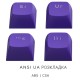 Клавіатура Dark Project ALU87 Celestial ABS RGB Mech G3MS Voidstone Violet (DPKB_CELESTIAL_87_ANSI_UA)