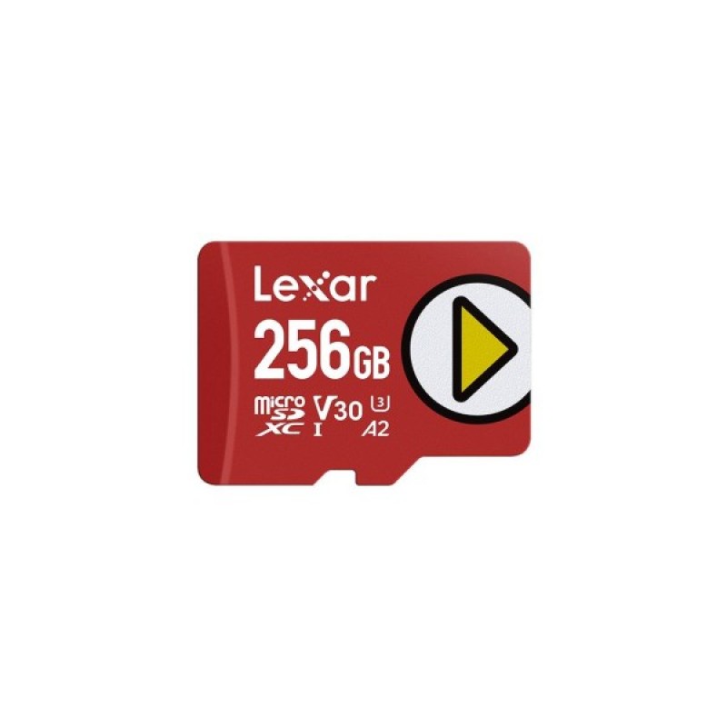 Карта пам'яті Lexar 256GB microSDXC class 10 UHS-I U3 V30 A2 Play (LMSPLAY256G-BNSNG)