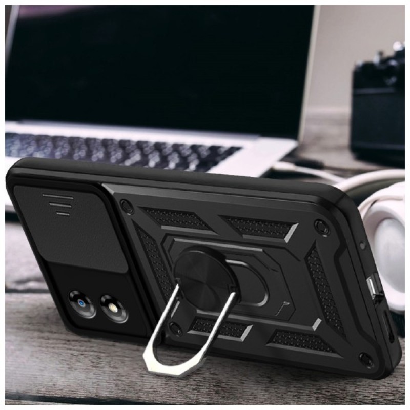 Чохол до мобільного телефона BeCover Military Motorola Moto E14 Black (713052)