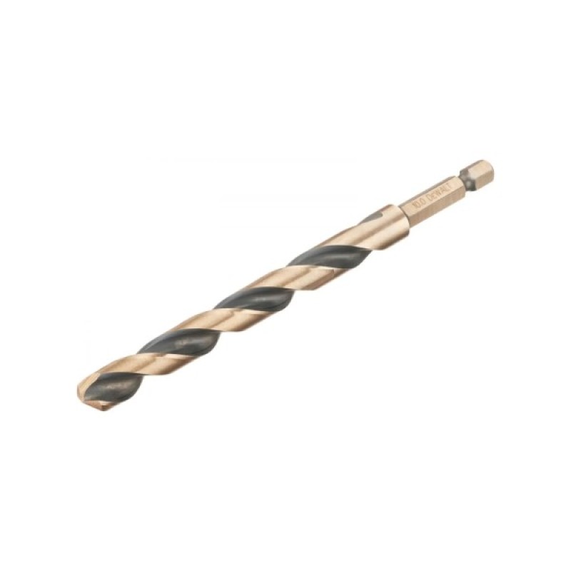 Свердло DeWALT по металу EXTREME IMPACT Black&Gold, HSS-G, 10 х 137,5 х 99,5 мм, 1 шт. (DT20616)