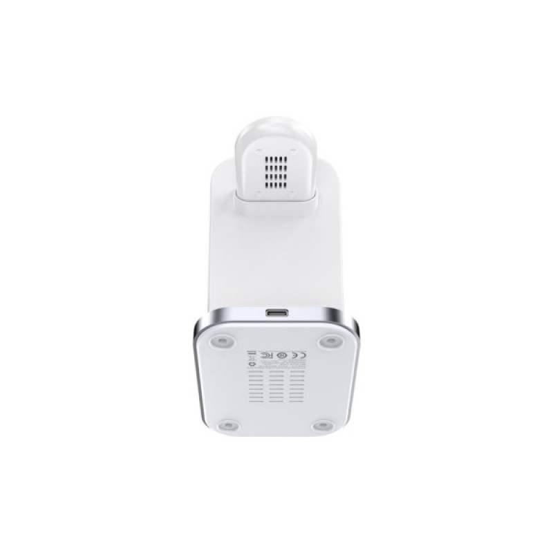 Зарядний пристрій Acefast E15 Wireless QI 3in1 15W Black (6974316281986)