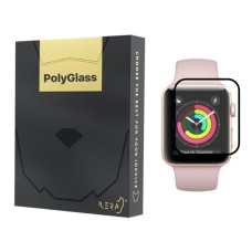 Скло захисне iLera PolyGlass Apple Watch 7 38 mm (ILAWPG06)