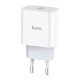 Зарядний пристрій HOCO C76A Plus Speed Source USB-C PD20W White (6931474746917)