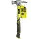 Молоток Ryobi RH16FSS, 450г, рукоятка зі скловолокна, цвяходер, магнітний тримач (5132005333)
