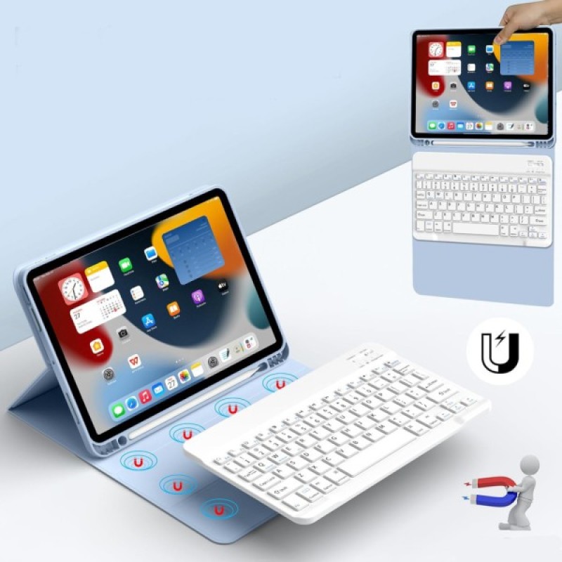 Чохол до планшета BeCover Keyboard Apple iPad Air (4/5) 2020/2022 10.9" Light Blue (711146)