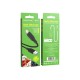 Дата кабель USB 2.0 AM to Lightning 1.0m 2.4A silicone BX42 black BOROFONE (6931474736727)