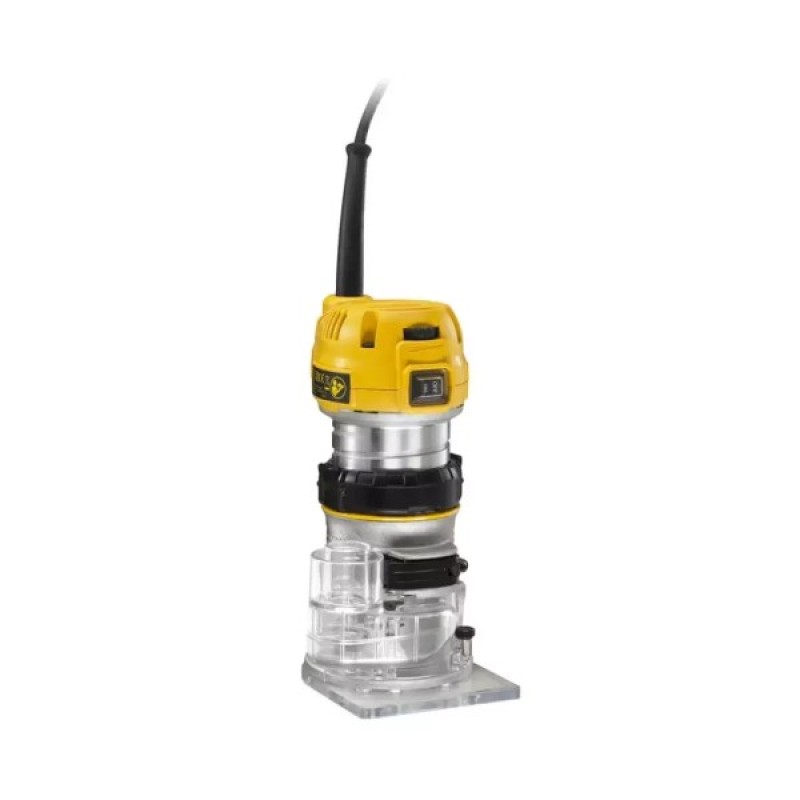 Фрезер DeWALT 900 Вт, 16000 - 27000 об/хв, цанга 8 мм, 4.4 кг (D26200)