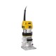 Фрезер DeWALT 900 Вт, 16000 - 27000 об/хв, цанга 8 мм, 4.4 кг (D26200)