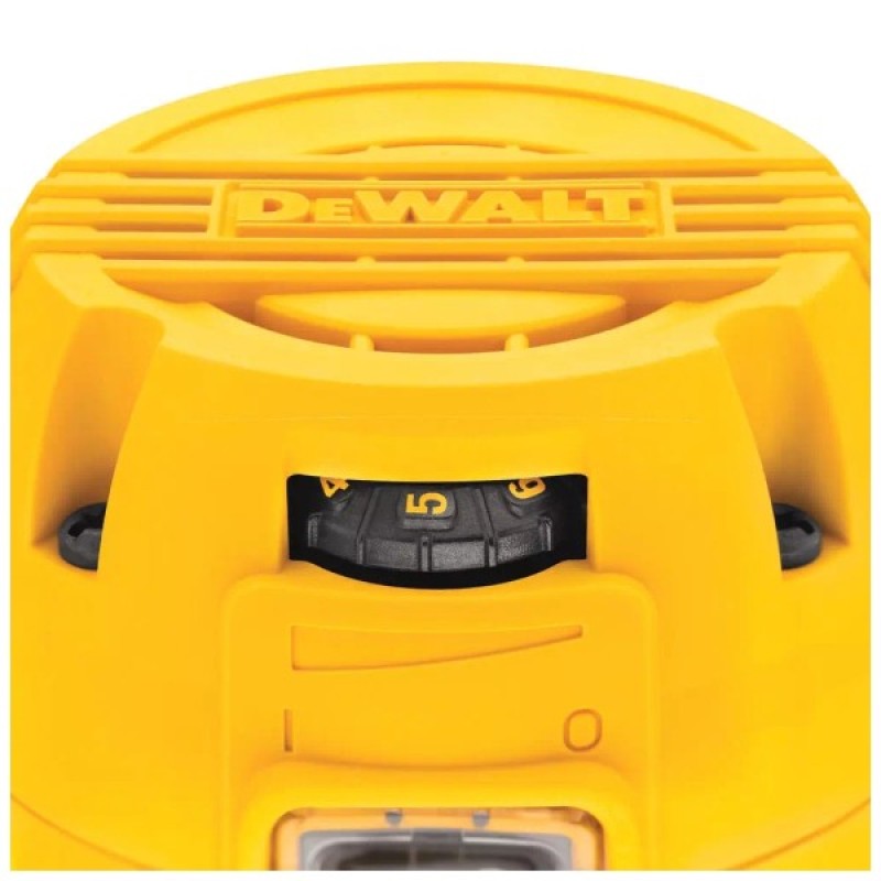 Фрезер DeWALT 900 Вт, 16000 - 27000 об/хв, цанга 8 мм, 4.4 кг (D26200)