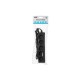 Мережевий подовжувач 2E 5XCEE7/17, 1.5м, black (2E-U0510M1.5BK_Gift)