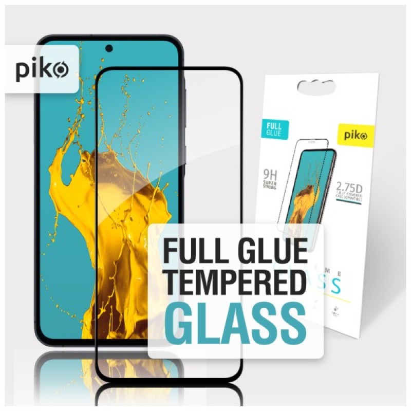Скло захисне Piko Full Glue Samsung A55 Black (1283126588877)