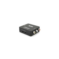 Перехідник HDMI F to 3xRCA F AV 720P/1080P black Voltronic (YT-CM-HDMI/AV-B)